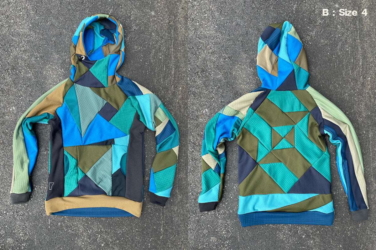 Patchwork Burrow Hoodie