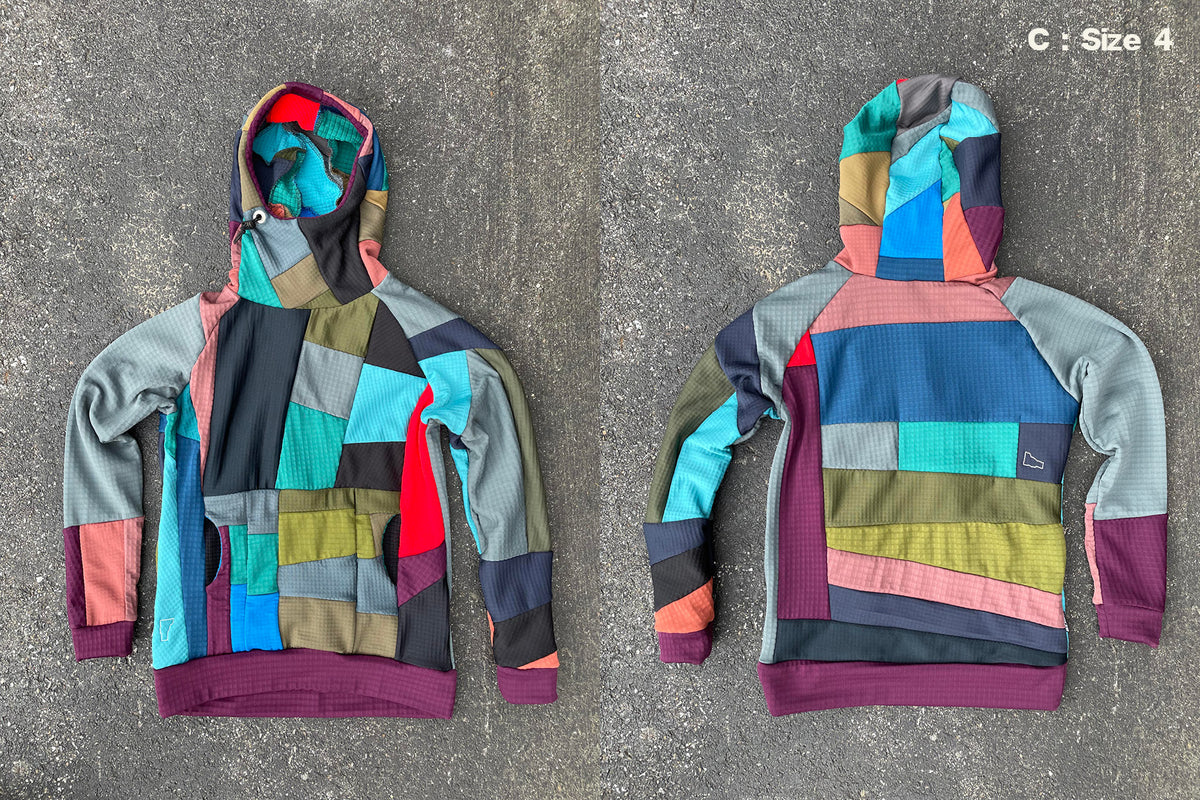 Patchwork Burrow Hoodie