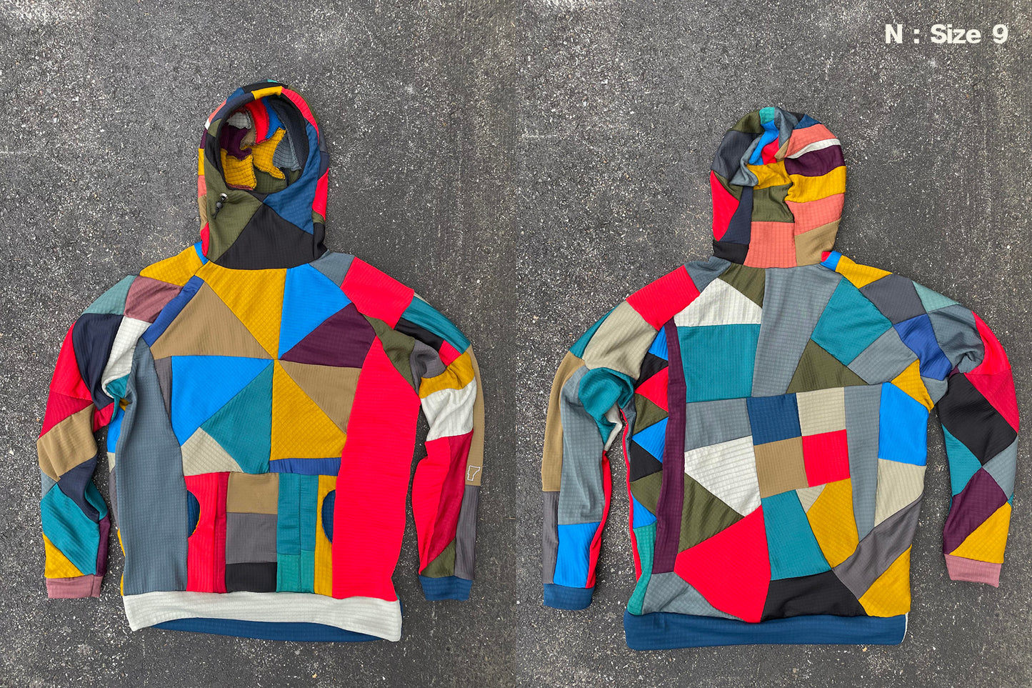 Patchwork Burrow Hoodie