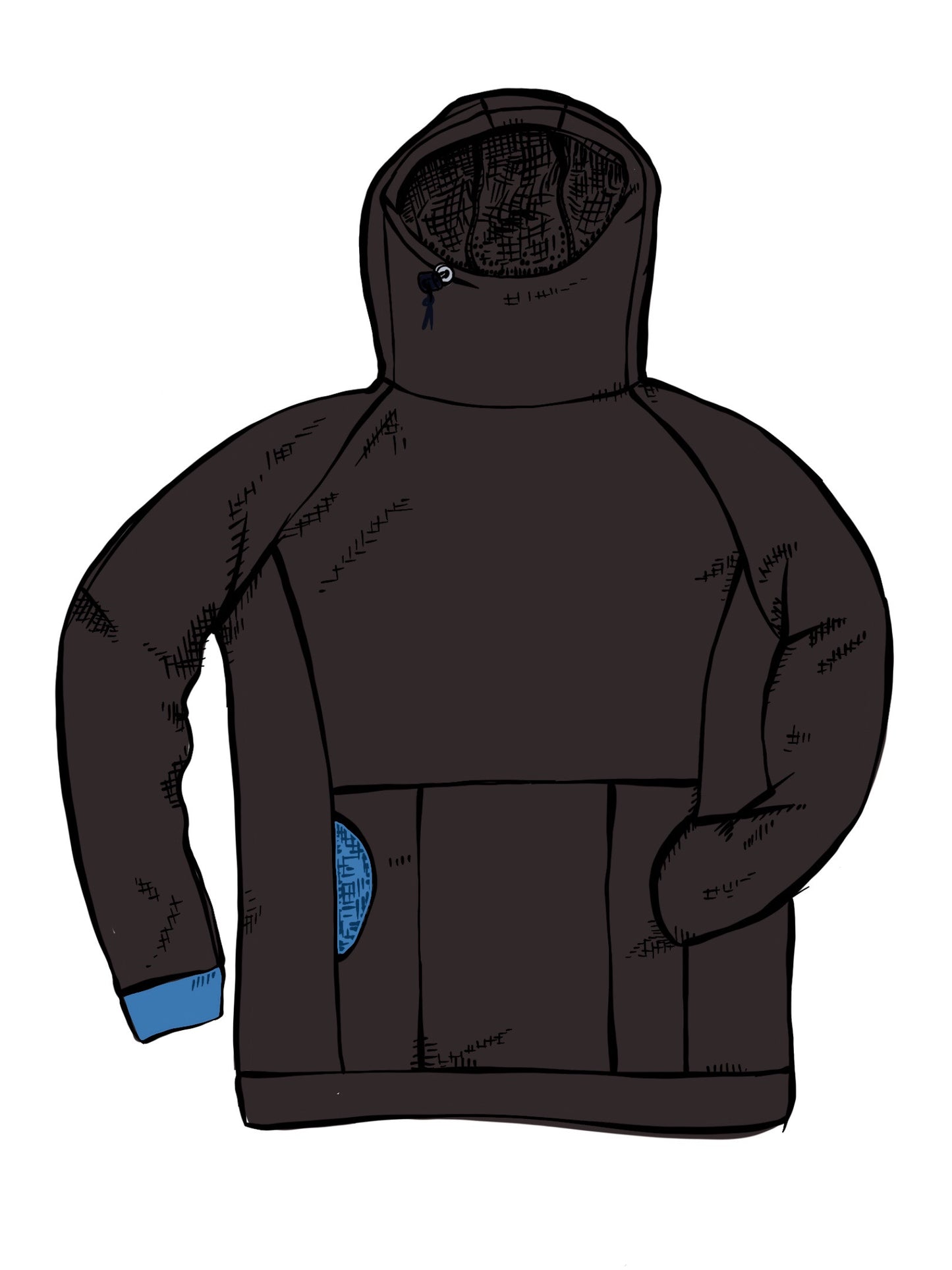 Black Burrow Hoodie